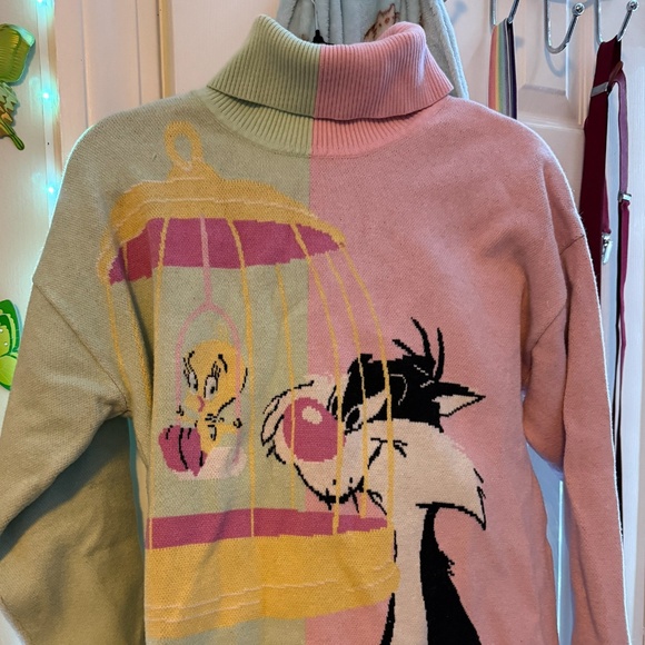 Blackmilk Sweaters - Black Milk Sylvester and Tweety sweater M/L.